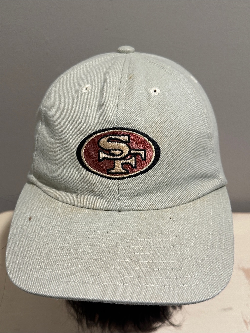 NFL San Francisco 49ers Light Gray vintage Baseball Cap